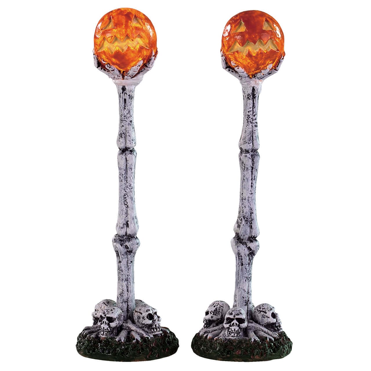 lemax-lighted-lantern-bone-post-lampadaire-os-lumineux-cr-nes image 2