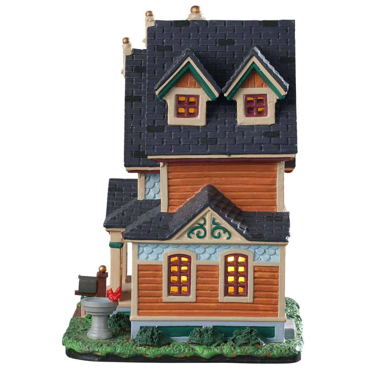 lemax-hayes-residence-maison-de-village-de-no-l-miniature-illumin-e image 2