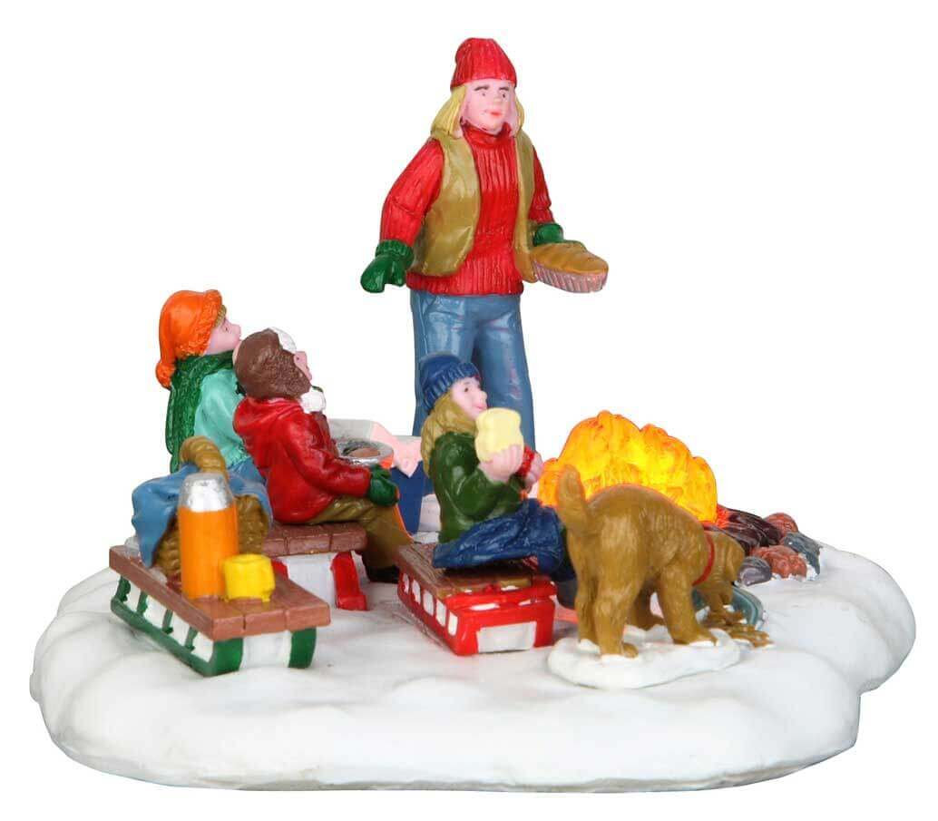 lemax-sledding-potluck-figurine-sc-ne-de-luge-miniature image 2