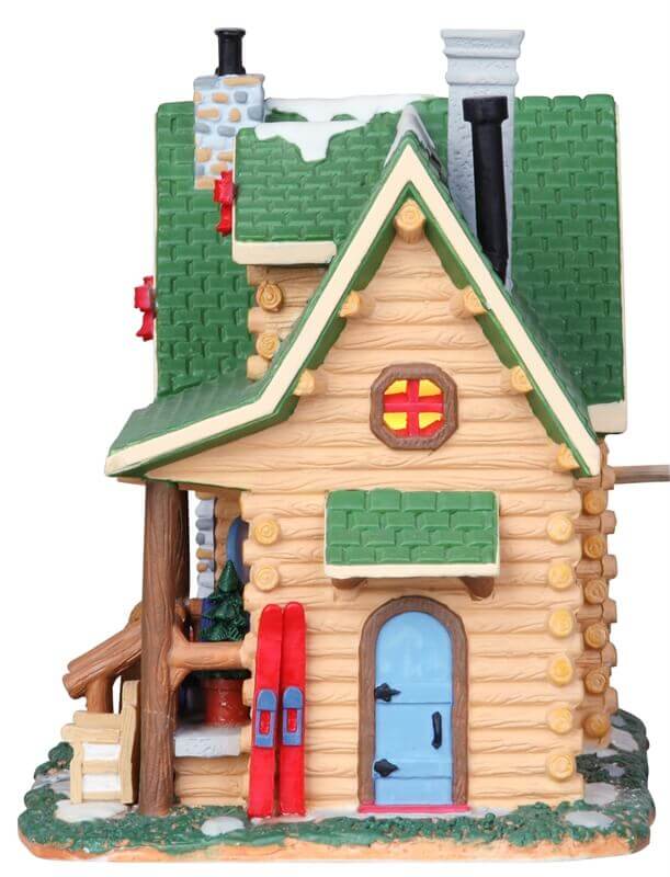 lemax-hidden-pines-cabin-cabane-miniature-foresti-re-de-collection image 3