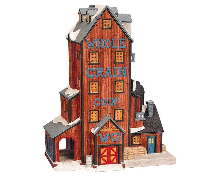 lemax-whole-grain-co-op-b-timent-miniature-de-village-de-collection image 2