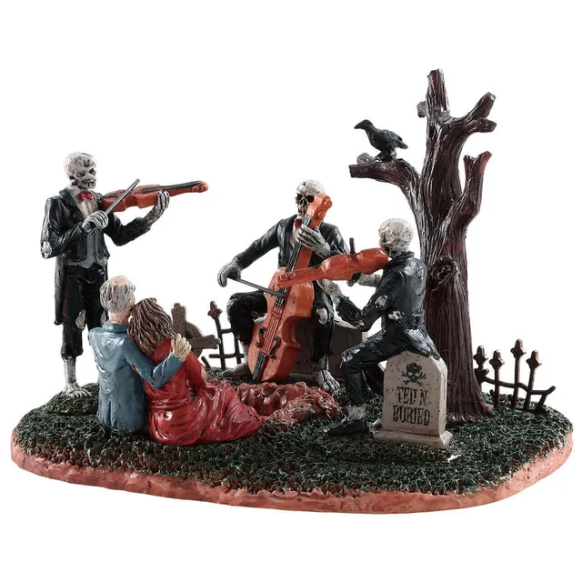 lemax-moonlight-sonata-figurine-spooky-town-halloween image 1