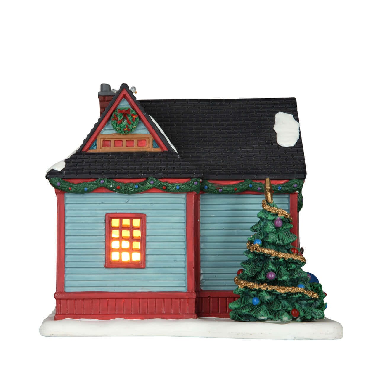 lemax-snowflake-lane-post-depot-maison-poste-no-l image 2