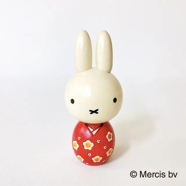 usaburo-kokeshi-miffy-ume-prunier-kokeshi-personnage-13-cm image 1