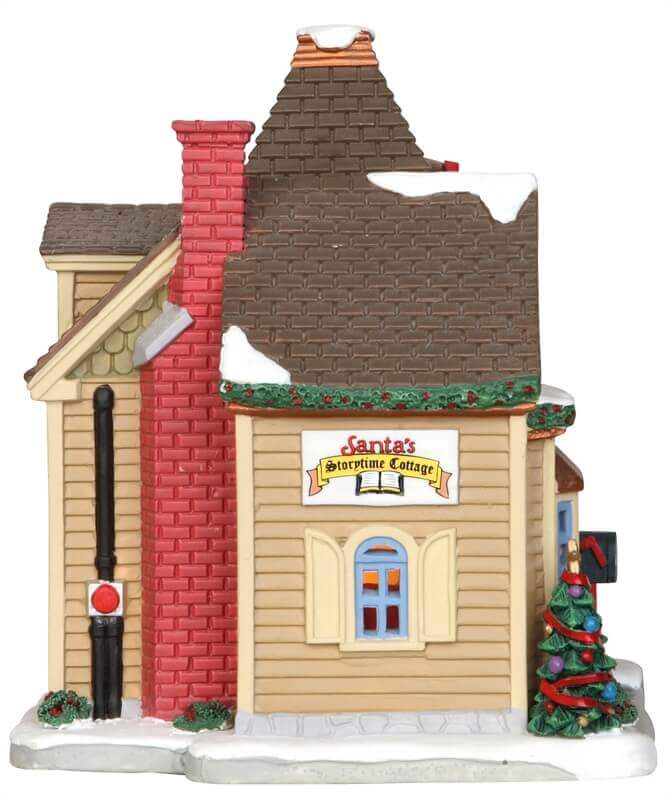 lemax-santa-s-storytime-cottage-chalet-miniature-de-no-l image 2