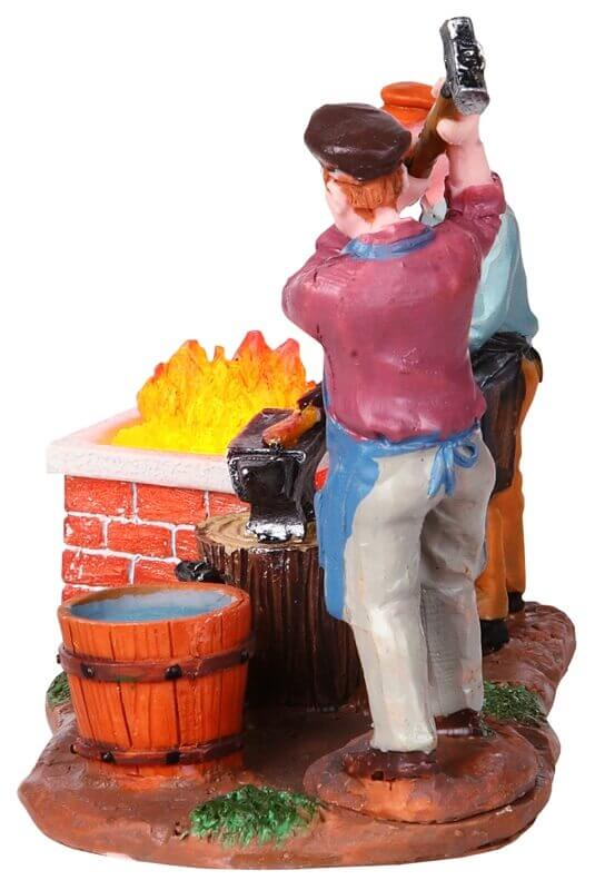 lemax-blacksmiths-figurine-forgerons-miniature image 2