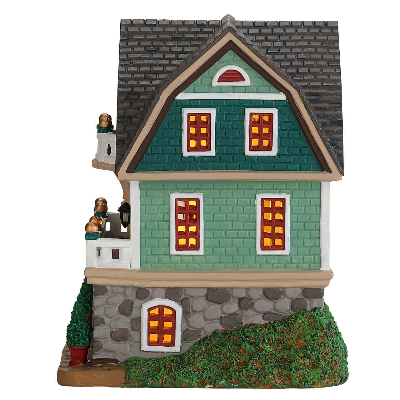 lemax-harrison-residence-maison-de-village-miniature-illumin-e image 2