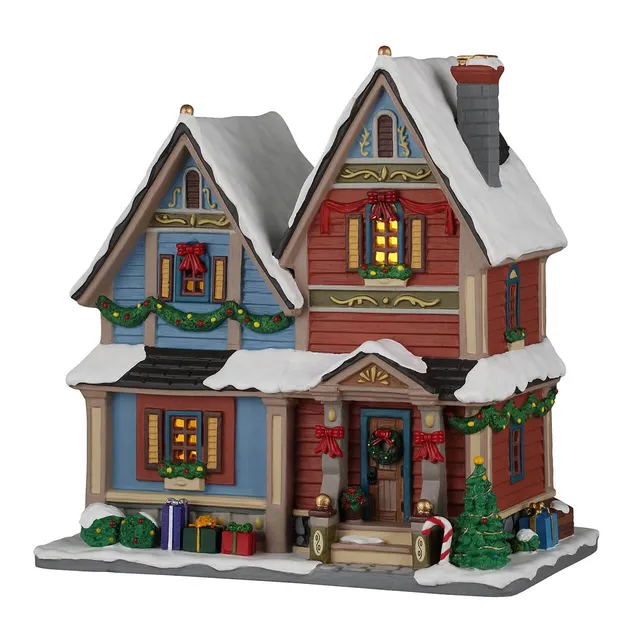 lemax-carol-residence-maison-illumin-e-caddington-miniature image 1