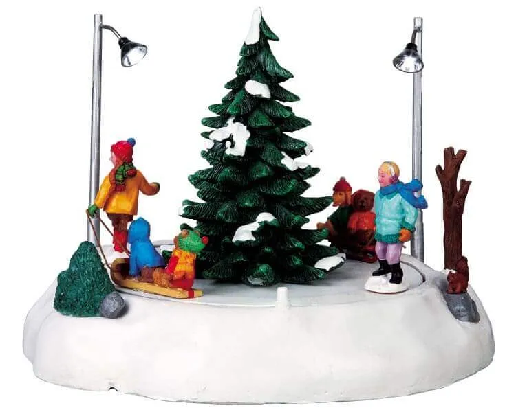 lemax-going-for-a-ride-figurine-miniature-de-collection image 1
