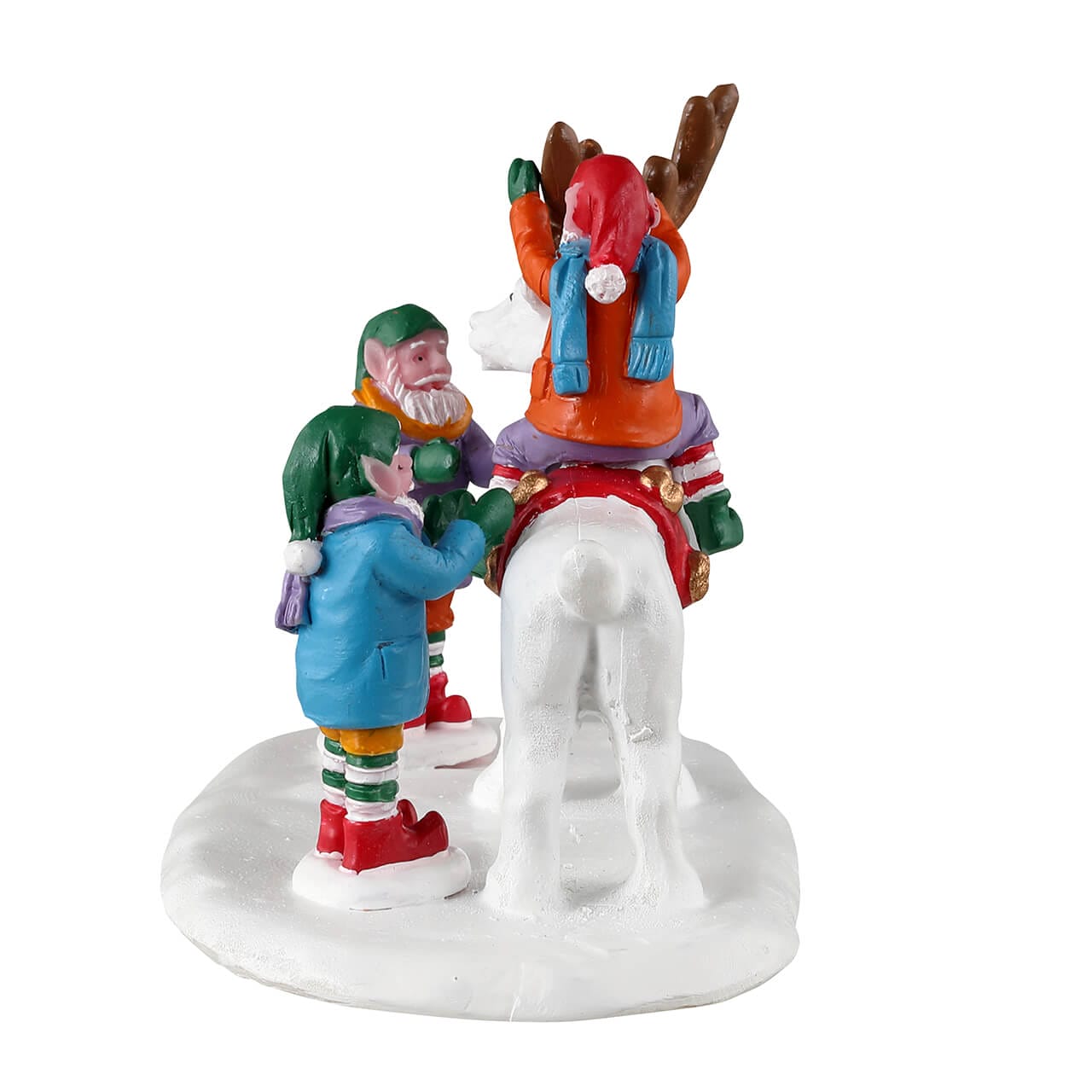 lemax-reindeer-snowman-figurine-lutins-santa-s-wonderland image 3