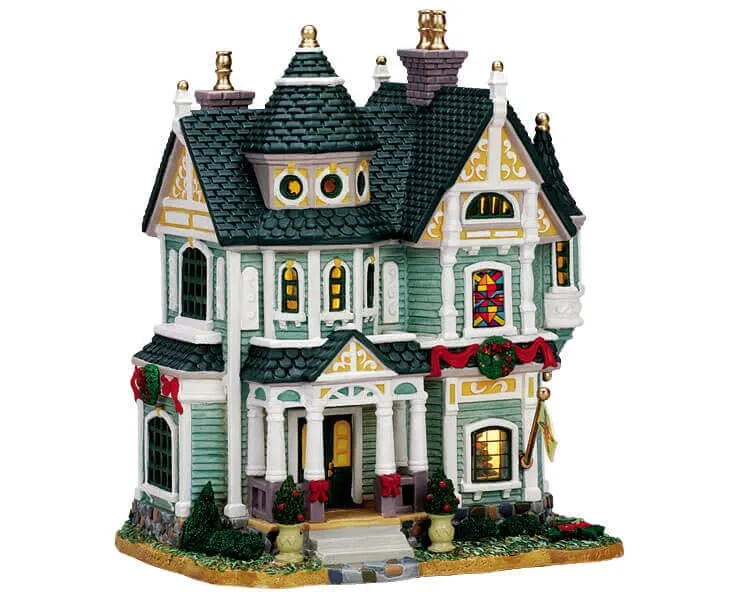 lemax-morrison-house-maison-miniature-de-village-de-collection image 1
