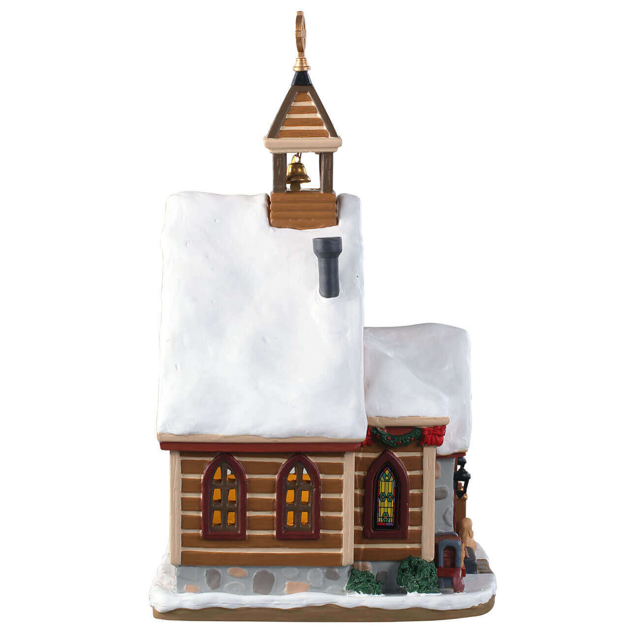 lemax-pinewood-springs-chapel-chapelle-miniature-lumineuse image 3