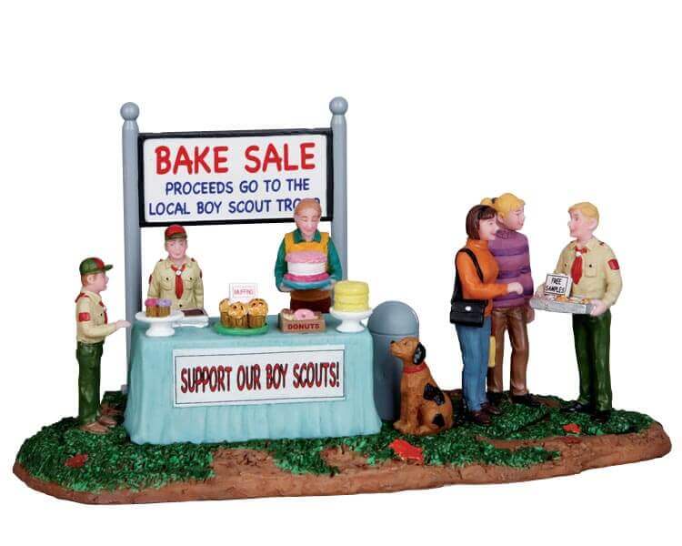 lemax-bake-sale-fundraiser-figurine-de-collection-vente-de-g-teaux image 1