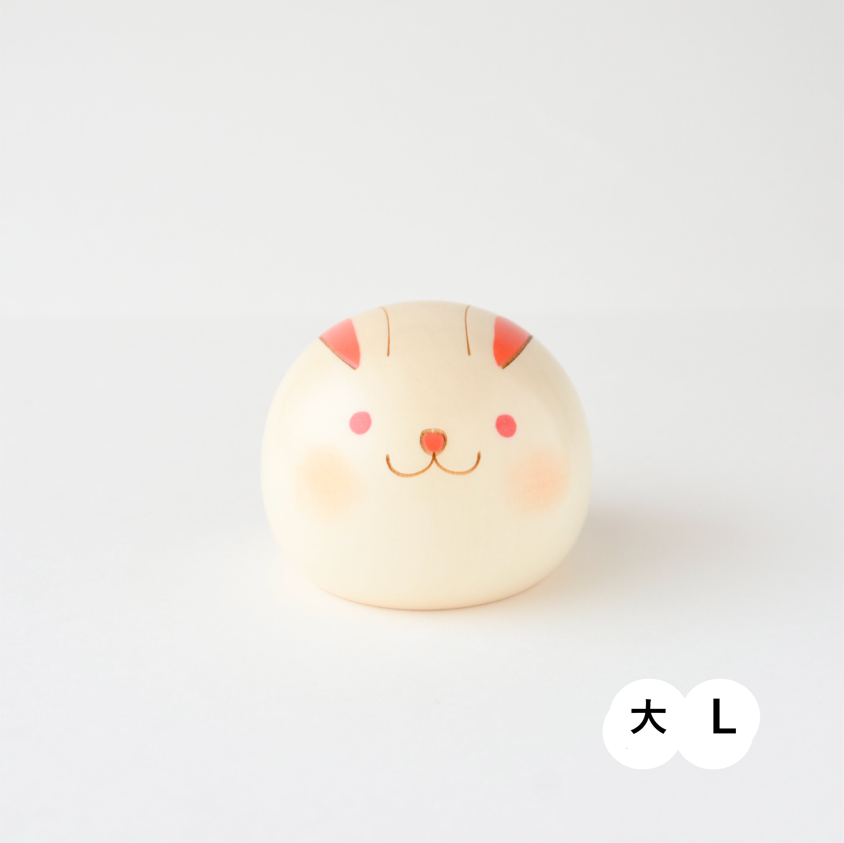 usaburo-kokeshi-yurakoro-lapin-figurine-uf-culbuto-bois image 7