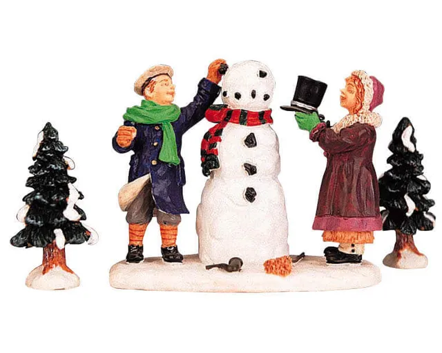 lemax-our-snowman-figurine-bonhomme-de-neige-miniature-2 image 1