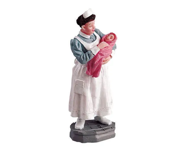 lemax-nurse-figurine-miniature-village image 1