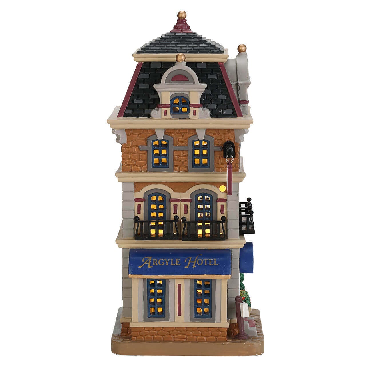 lemax-argyle-hotel-h-tel-miniature-de-village-de-collection image 3