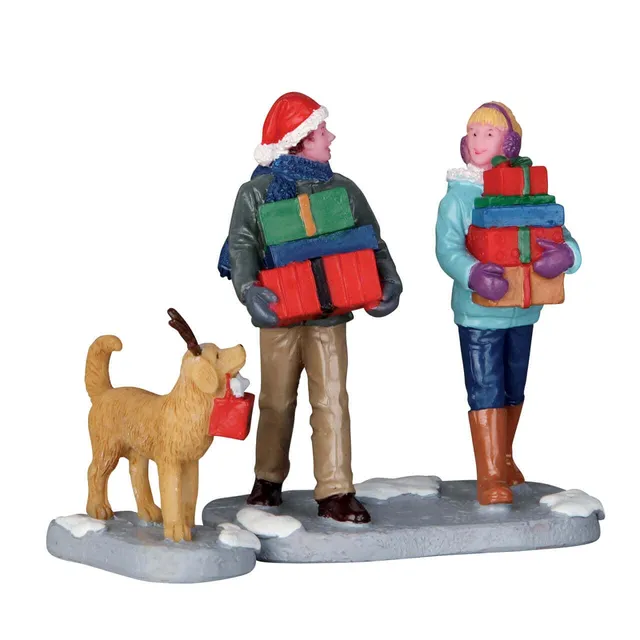 lemax-christmas-party-set-of-2-figurines-miniatures-f-te image 1
