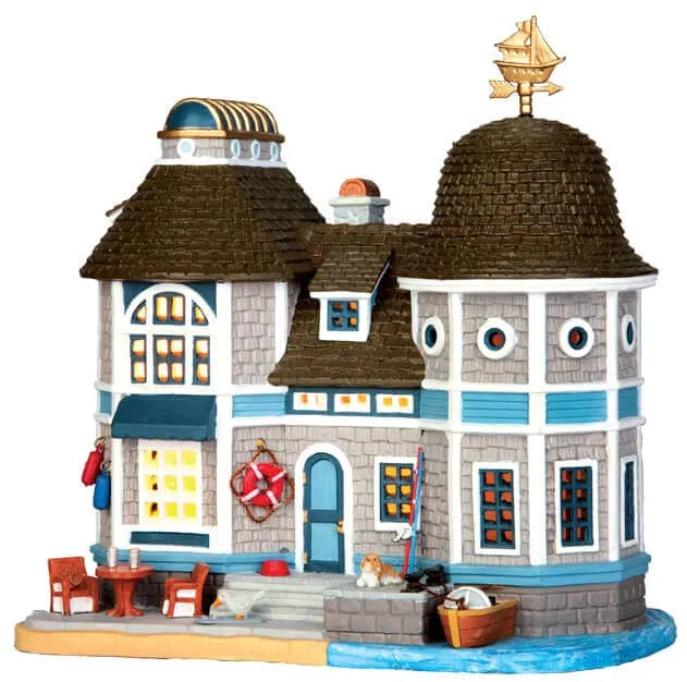 lemax-bay-view-cottage-maison-miniature-de-village-de-collection image 1