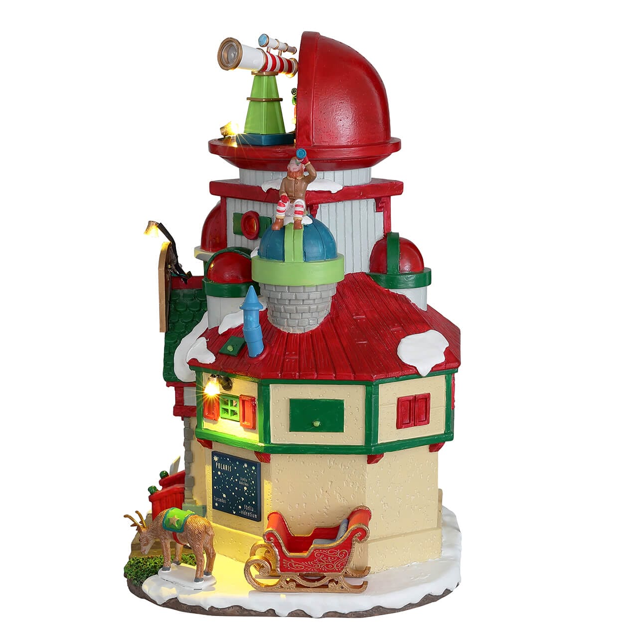 lemax-santa-s-wonderland-santa-s-stratospheric-observatory-b-timent-lumineux image 3
