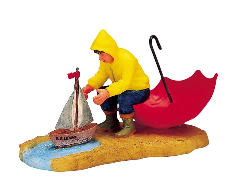 lemax-maiden-voyage-accessoire-barque-miniature-village image 1