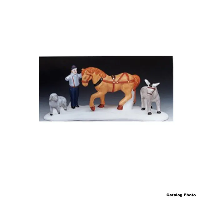 lemax-stable-animals-figurine-miniature-animaux-d-table-collection image 1