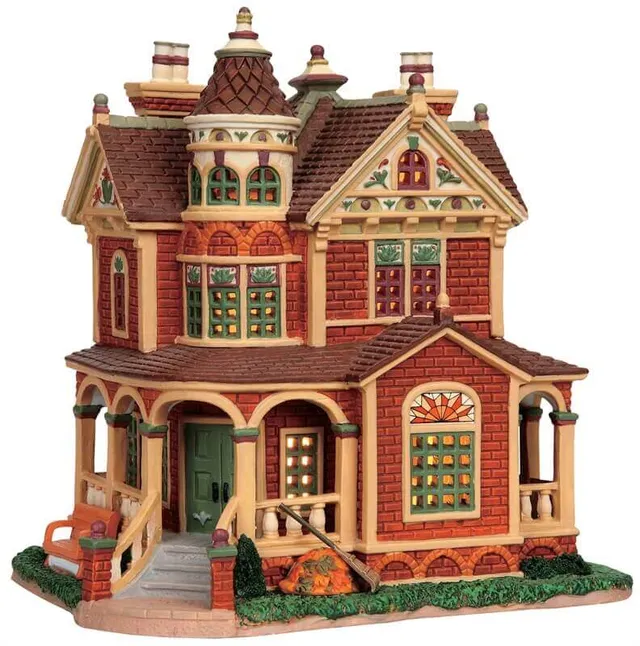 lemax-hadley-house-maison-miniature-de-collection image 1