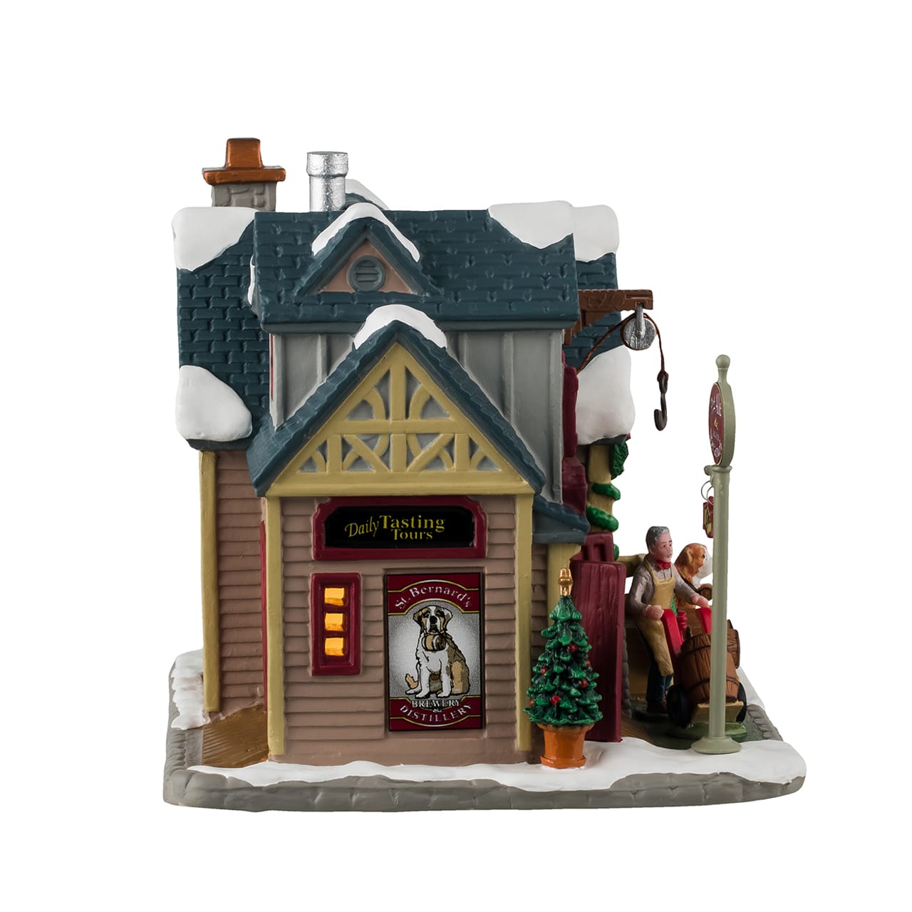 lemax-st-bernard-s-brewery-distillery-b-timent-miniature-vail-village image 2