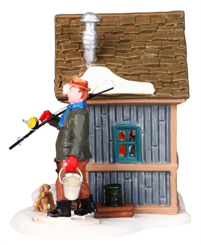 lemax-frigid-fish-figurine-p-che-sur-glace-miniature image 3