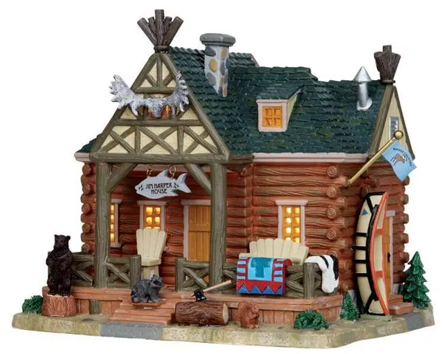 lemax-jim-harper-house-maison-de-village-miniature image 1