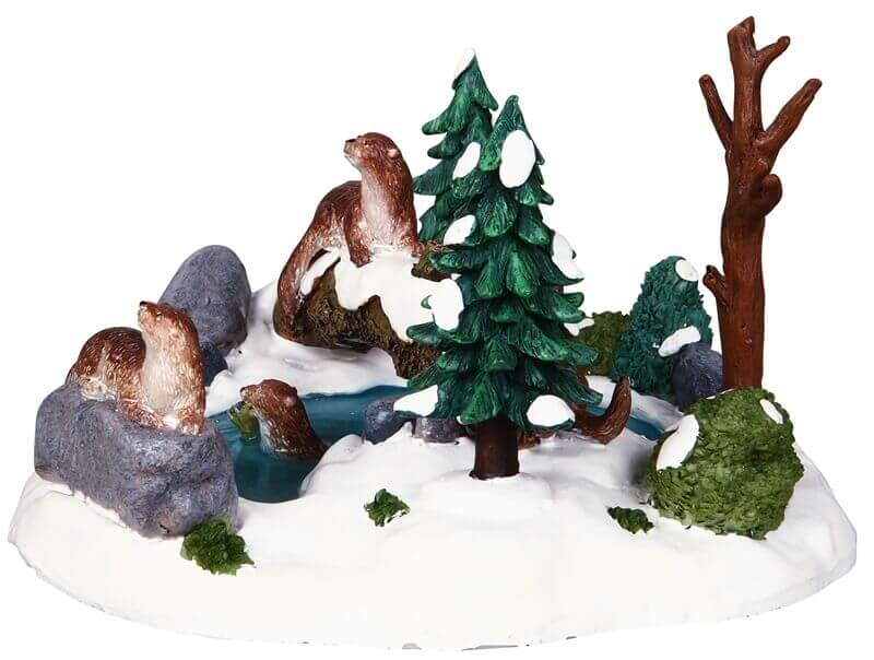 lemax-otters-figurines-loutres-miniatures image 3