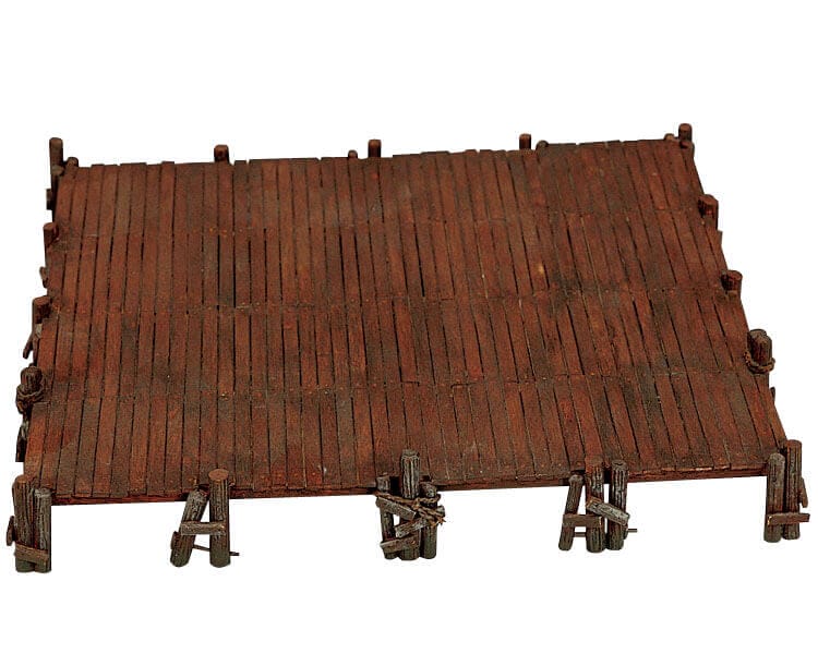 lemax-wooden-wharf-quai-en-bois-miniature-bord-de-mer image 1