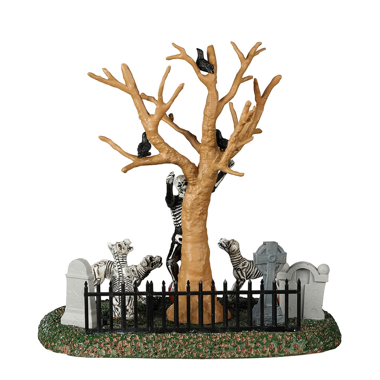 lemax-in-the-wrong-graveyard-figurine-miniature-squelette-halloween image 4