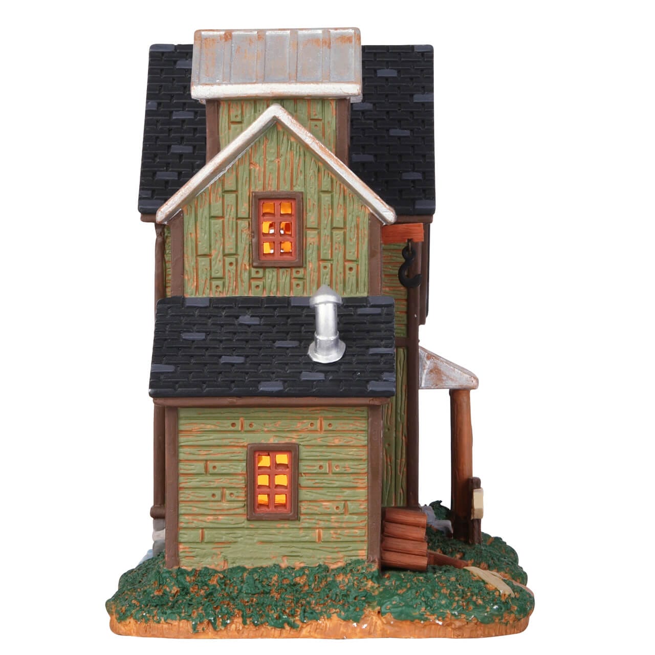 lemax-spruce-creek-sawmill-scierie-miniature-illumin-e-de-collection image 3