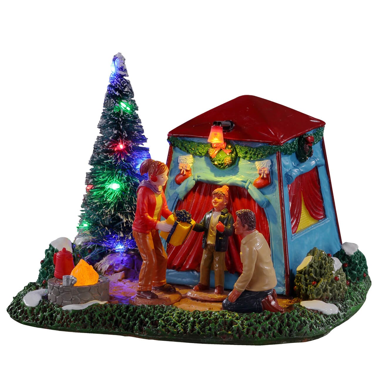 lemax-the-festive-outdoors-sc-ne-miniature-camping-de-no-l-en-famille image 2