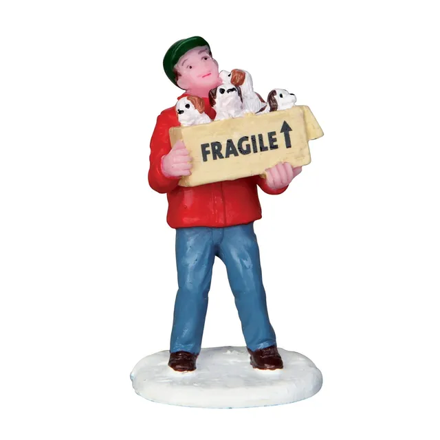 lemax-puppies-pals-figurine-miniature-chiots image 1