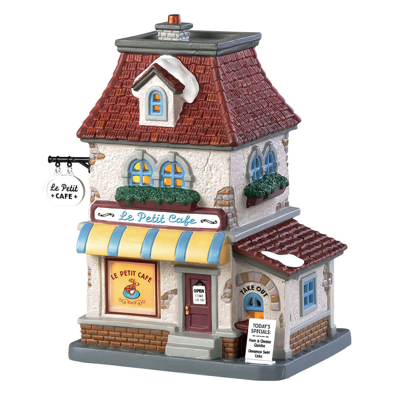 lemax-le-petit-cafe-b-timent-miniature-de-village-de-collection image 1