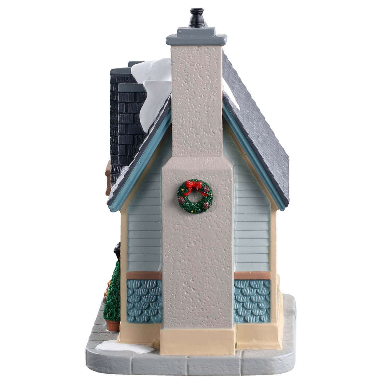 lemax-our-town-home-maison-bleue-miniature-caddington-village image 3