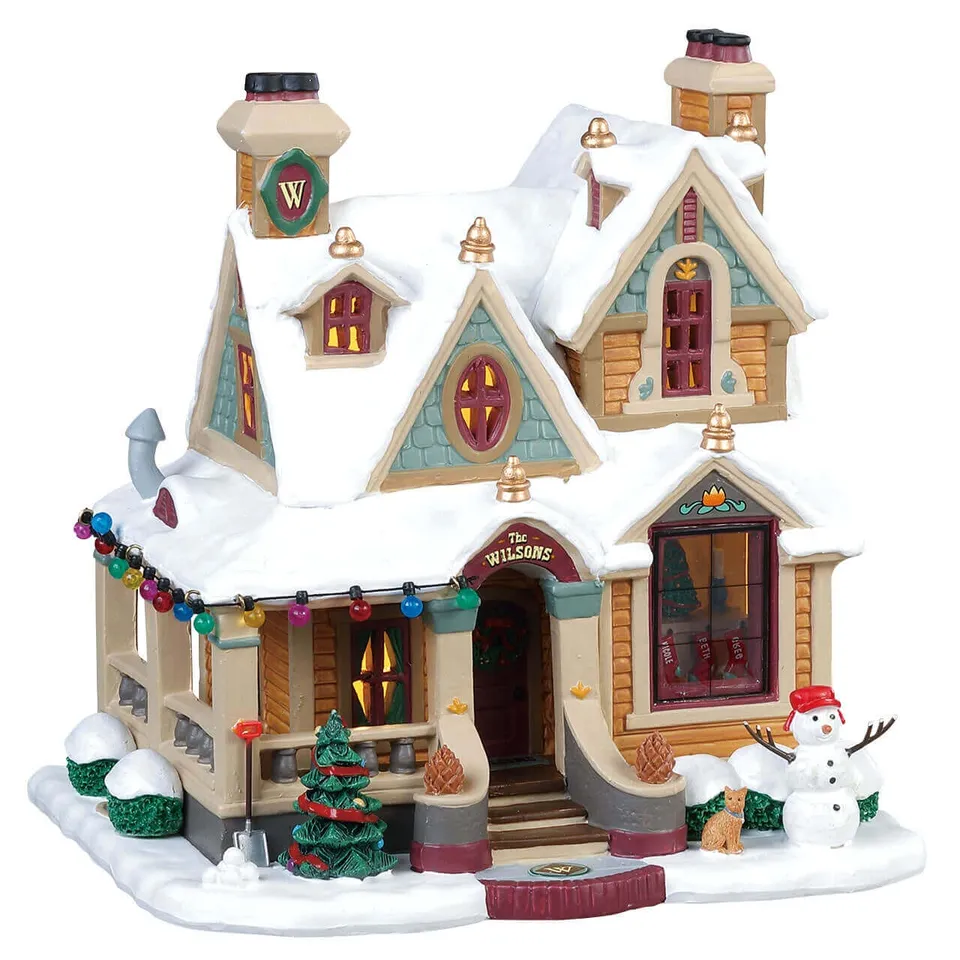 lemax-wilson-residence-maison-miniature-de-village-de-collection image 1