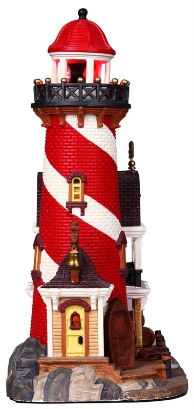 lemax-swordfish-point-lighthouse-phare-miniature-lumineux-de-collection image 3