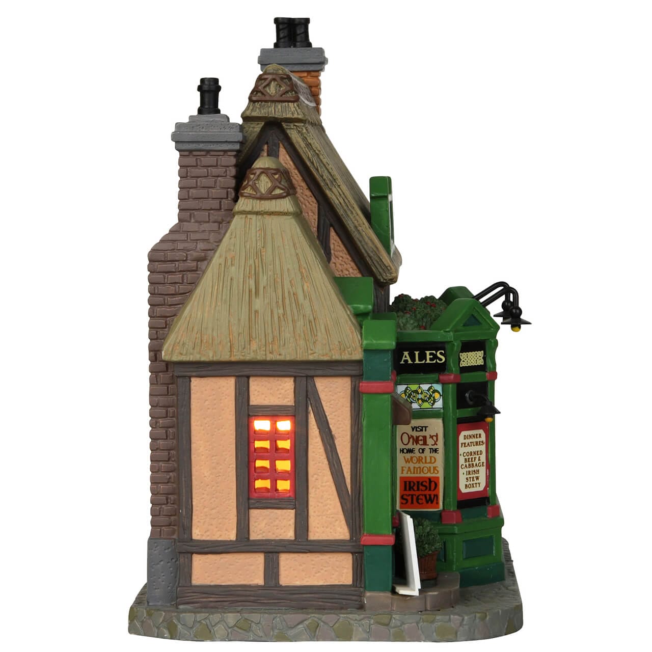 lemax-o-neil-s-irish-tavern-b-timent-miniature-de-collection image 2