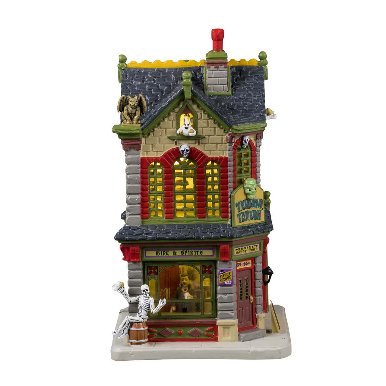 lemax-terror-tavern-b-timent-lumineux-spooky-town image 2