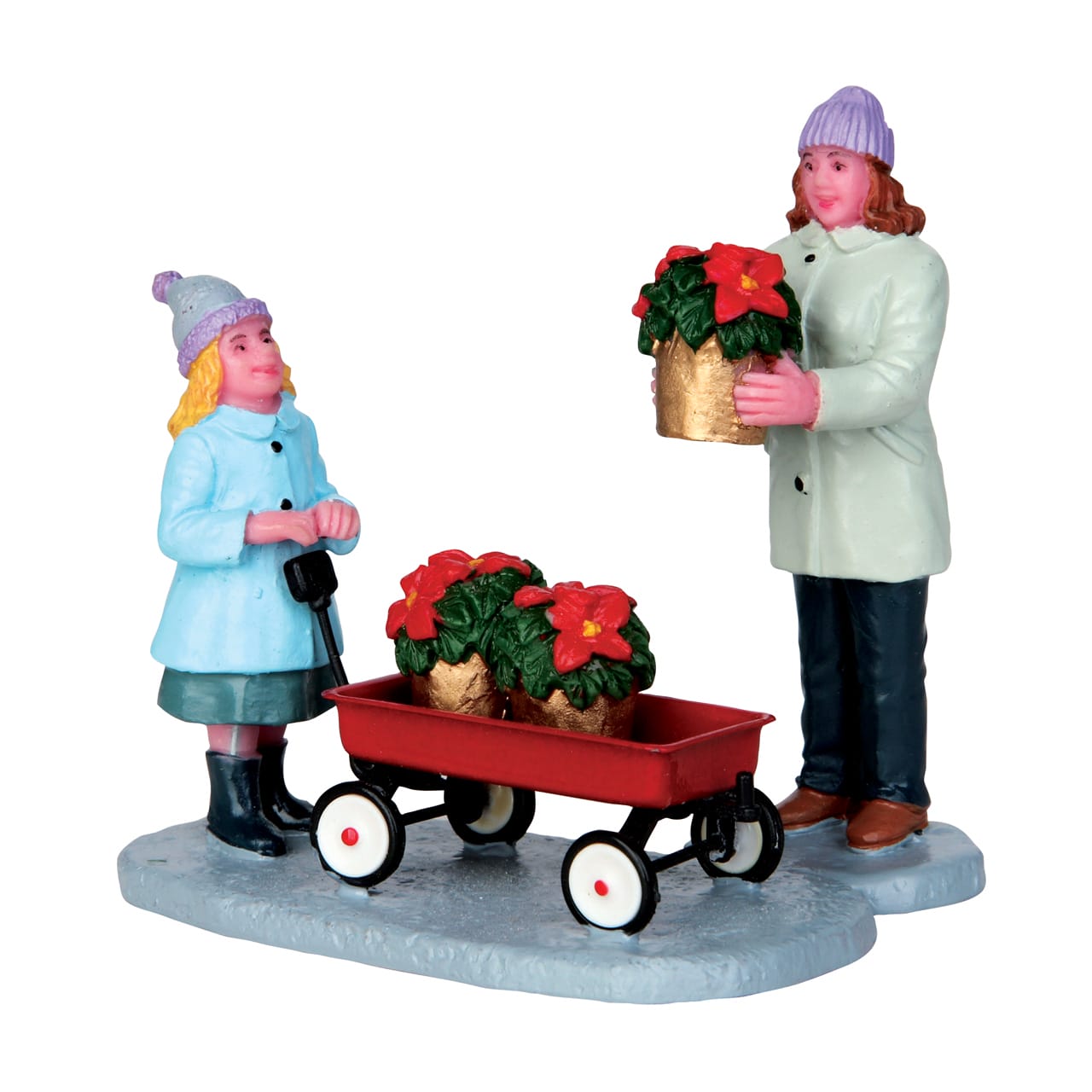 lemax-perfect-ponsettias-accessoire-miniature-poinsettias-de-no-l image 2