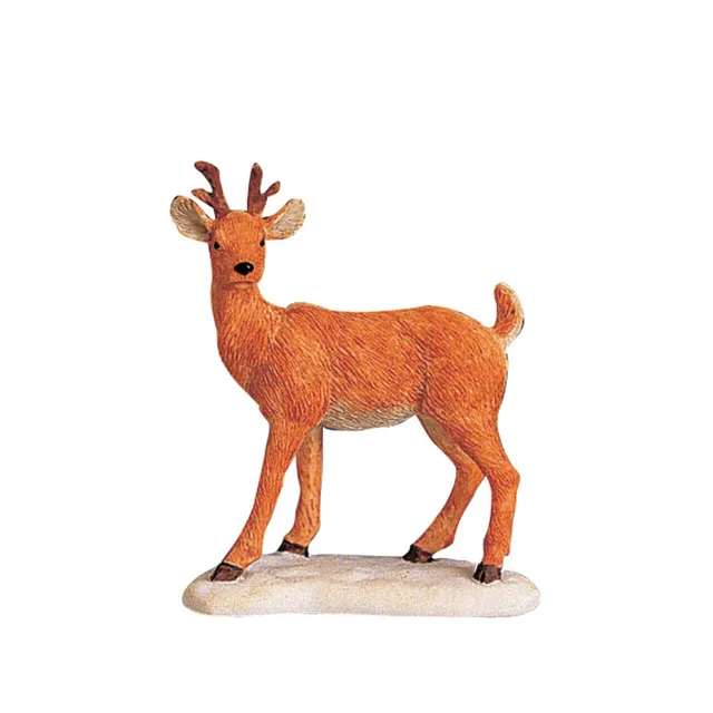 lemax-deer-on-the-hoof-figurine-miniature-cerf image 1