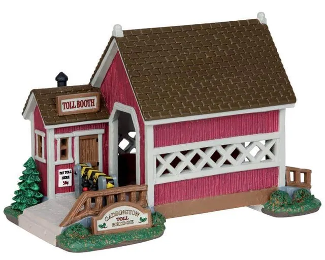lemax-caddington-toll-bridge-pont-miniature-pour-village-de-no-l image 1