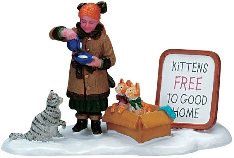 lemax-free-to-good-home-figurines-miniatures-chiots-adopter image 1