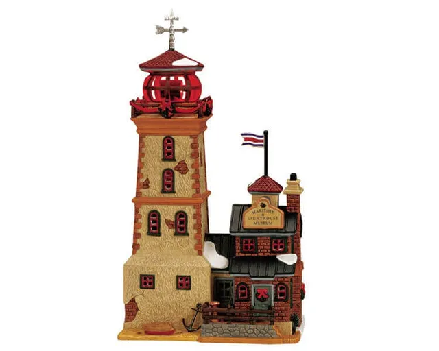 lemax-maritime-lighthouse-museum-b-timent-mus-e-maritime-et-phare-miniature image 1