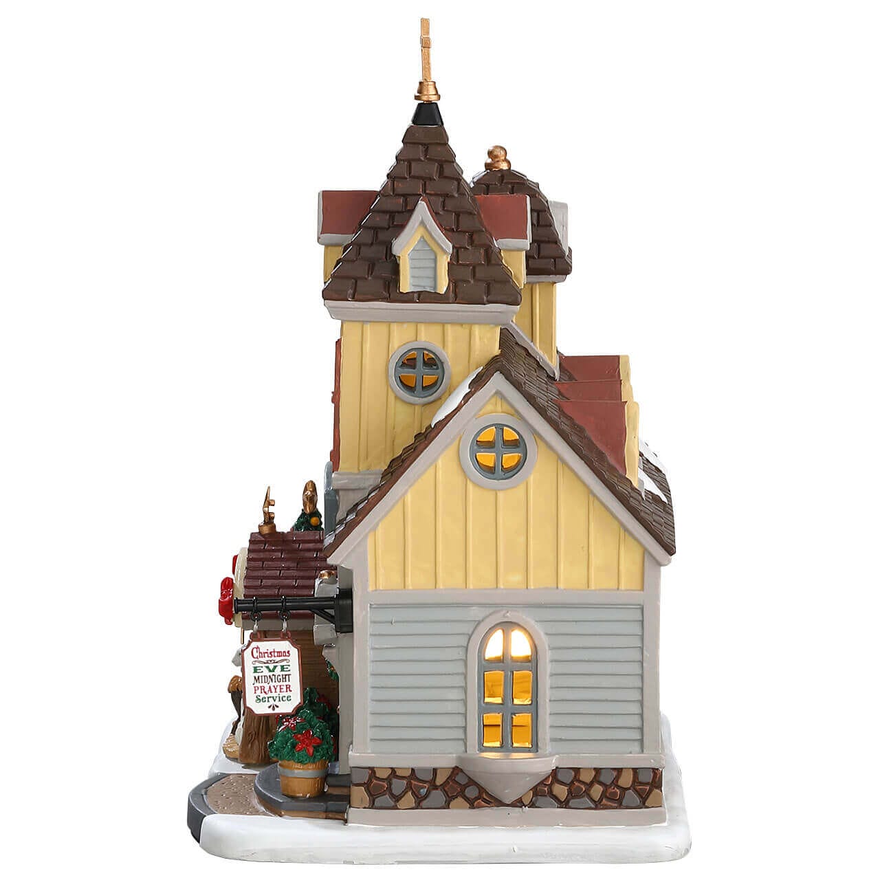 lemax-holy-night-chapel-glise-miniature-de-village-de-no-l image 2