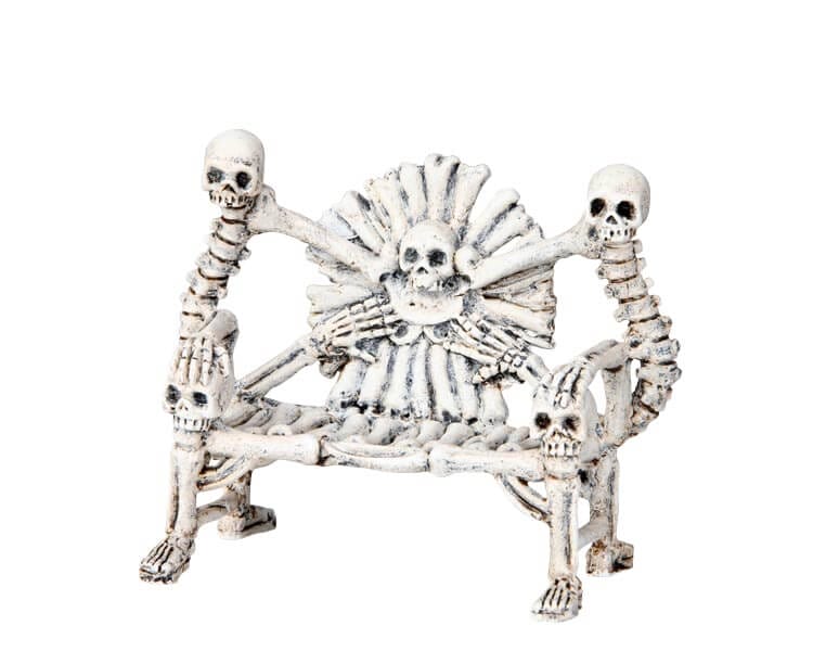 lemax-bone-bench-accessoire-miniature-spooky-town-de-collection image 1