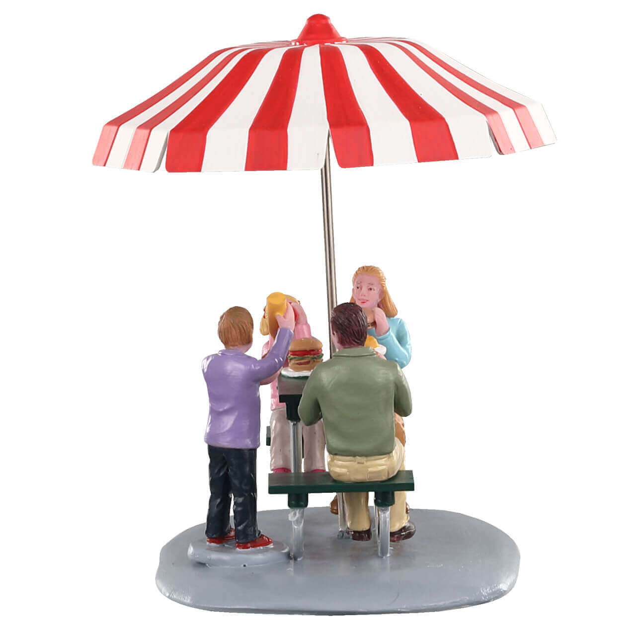 lemax-lunch-at-the-park-figurine-famille-pique-nique image 3